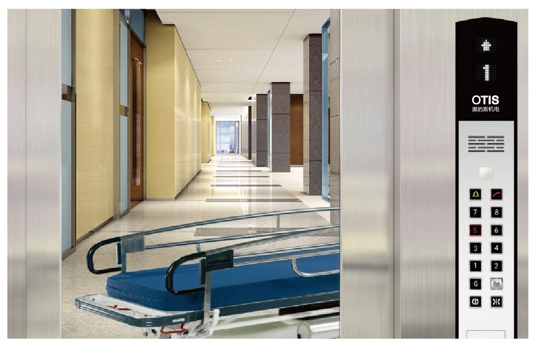 OTIS Hospital Lift | 1600KG, Stretcher Size, 6 Stop Price in Bangladesh - Image 3